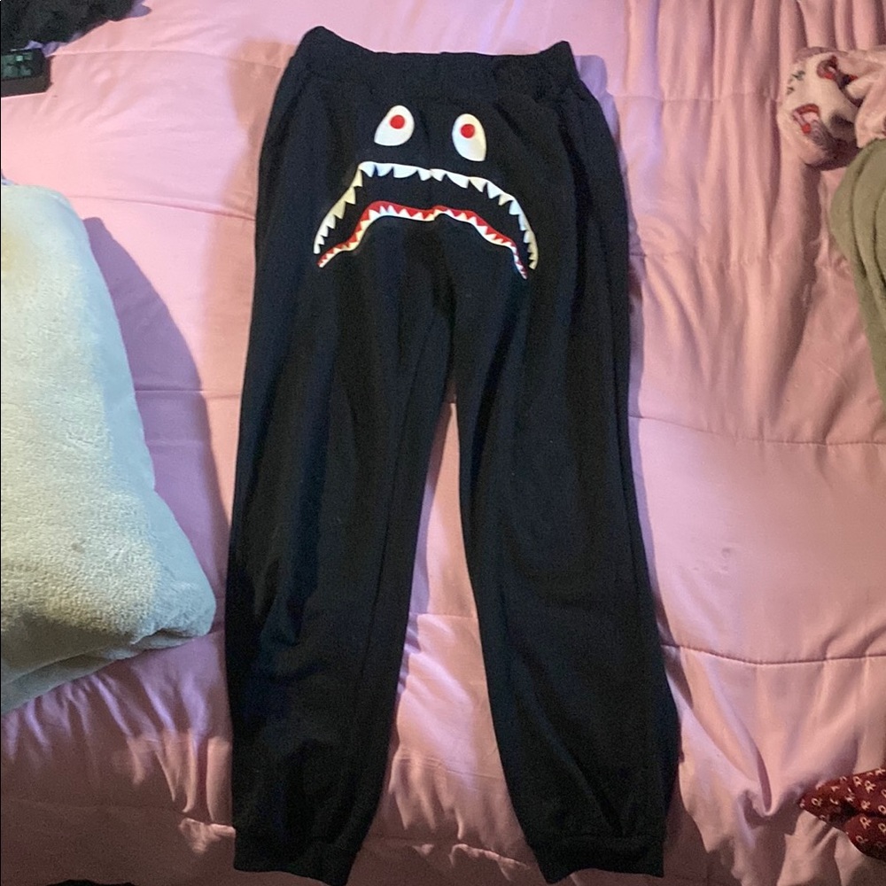 BAPE Shark sweat pants